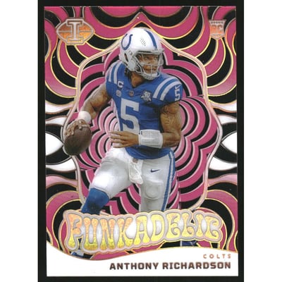 2023 Panini Illusions Funkadelic Pink #11 Anthony Richardson