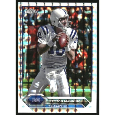 2023 Topps Composite Chrome Geometric Refractors #11 Peyton Manning