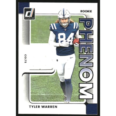 2025 Donruss Rookie Phenom Jerseys #15 Tyler Warren