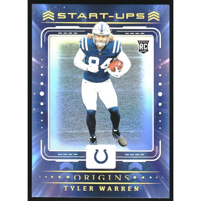 2025 Panini Origins Start Ups #20 Tyler Warren
