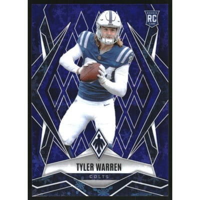2025 Panini Phoenix Blue Winter #185 Tyler Warren