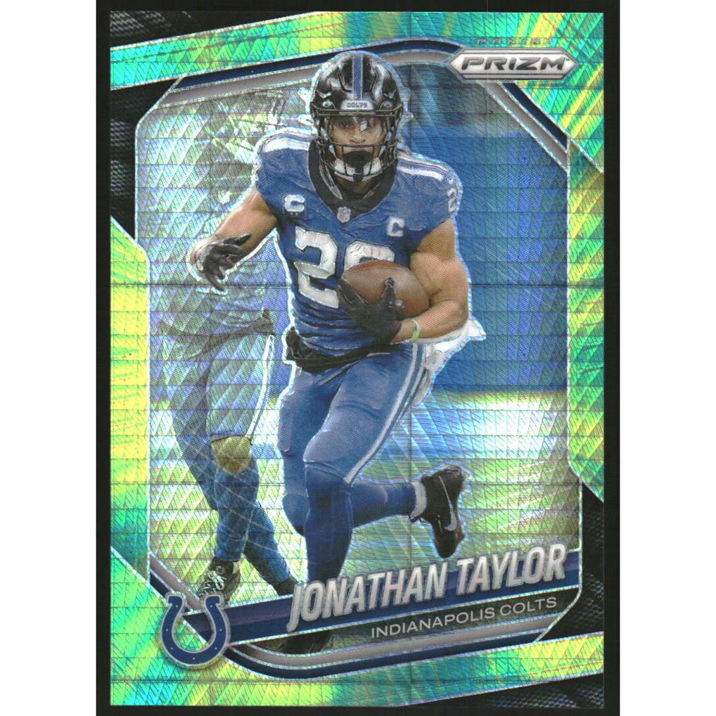 2025 Panini Prizm Prizms Hyper #108 Jonathan Taylor