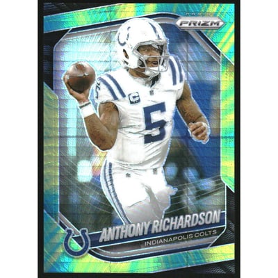 2025 Panini Prizm Prizms Hyper #193 Anthony Richardson