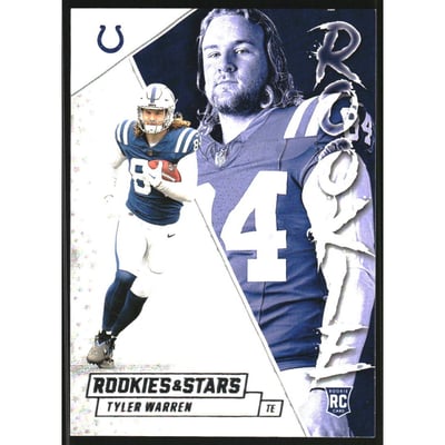 2025 Rookies and Stars Rookie Exclusive #29 Tyler Warren