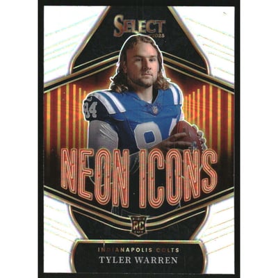 2025 Select Neon Icons Prizm #10 Tyler Warren