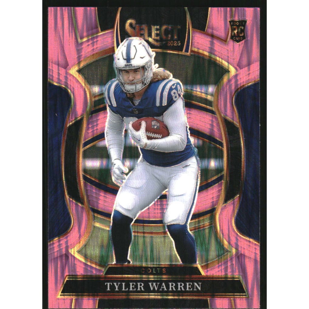 2025 Select Prizm Pink Shock #33 Tyler Warren