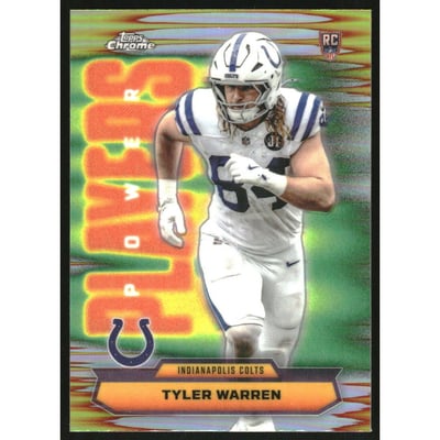2025  Topps Chrome Power Players Refractors #PP35 Tyler Warren