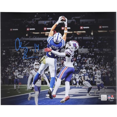 Alec Pierce Indianapolis Colts Autographed Fanatics Authentic 16" x 20" Touchdown Catch Spotlight Photograph 