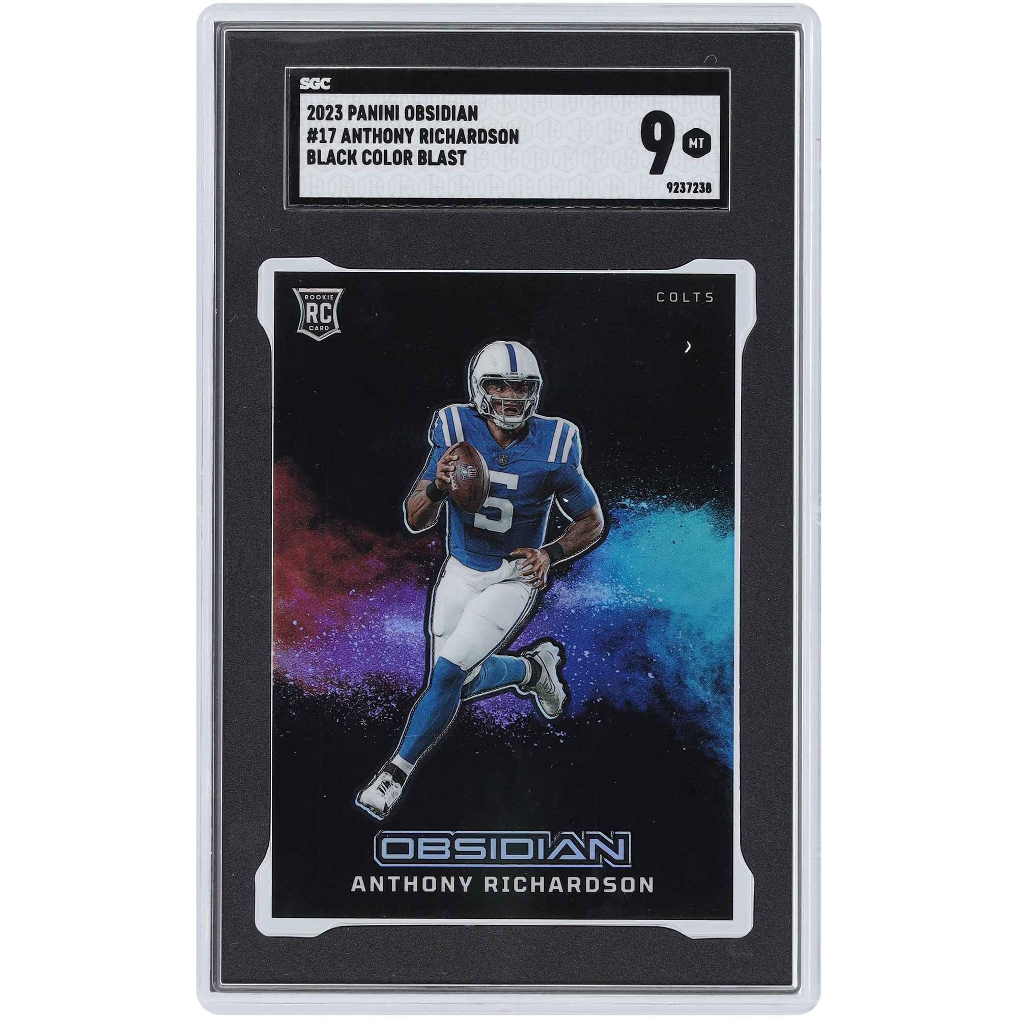 Anthony Richardson Indianapolis Colts 2023 Panini Obsidian Black 
