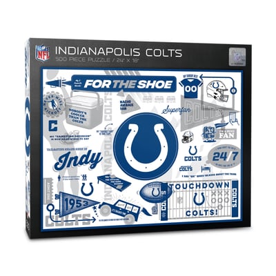 Indianapolis Colts Fanpoint 500-Piece Scrapbook Puzzle