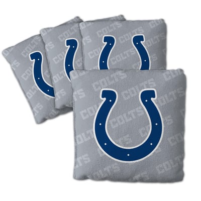 Indianapolis Colts Fanpoint Four-Piece Cornhole Bag Set