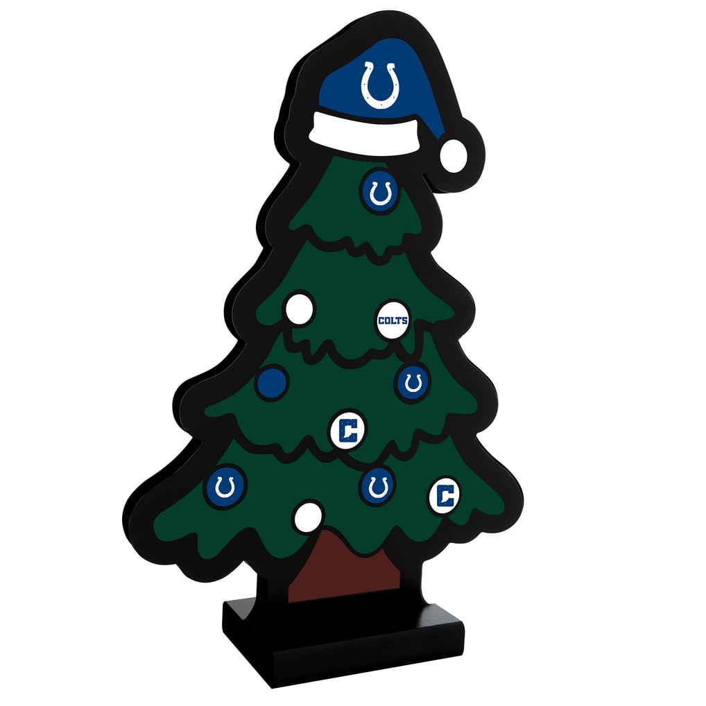 Indianapolis Colts 12" Christmas Tree LED Infinity Light
