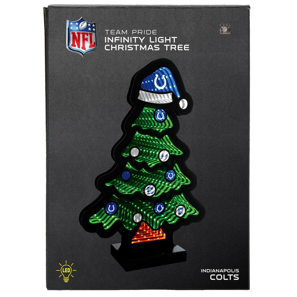 Indianapolis Colts 12" Christmas Tree LED Infinity Light