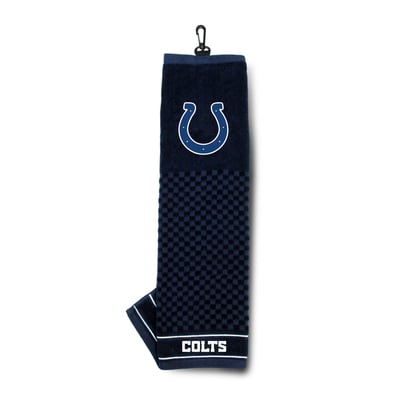 Indianapolis Colts 16" X 22" Tri-Fold Embroidered Scrubber Golf Towel