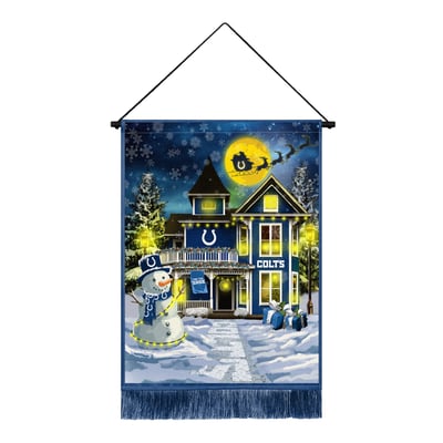 Indianapolis Colts 18" x 24" LED Christmas Tapestry