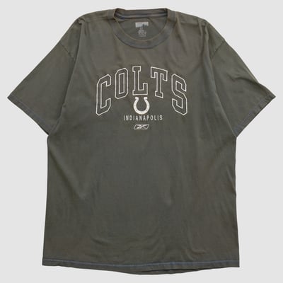 Indianapolis Colts 2000s T-shirt - Charcoal - L by Fanatics Real Vintage