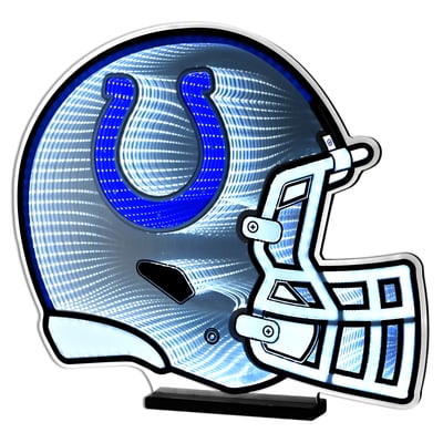 Indianapolis Colts 24" Helmet LED Infinity Light