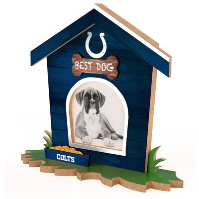 Indianapolis Colts Dog House Photo Frame