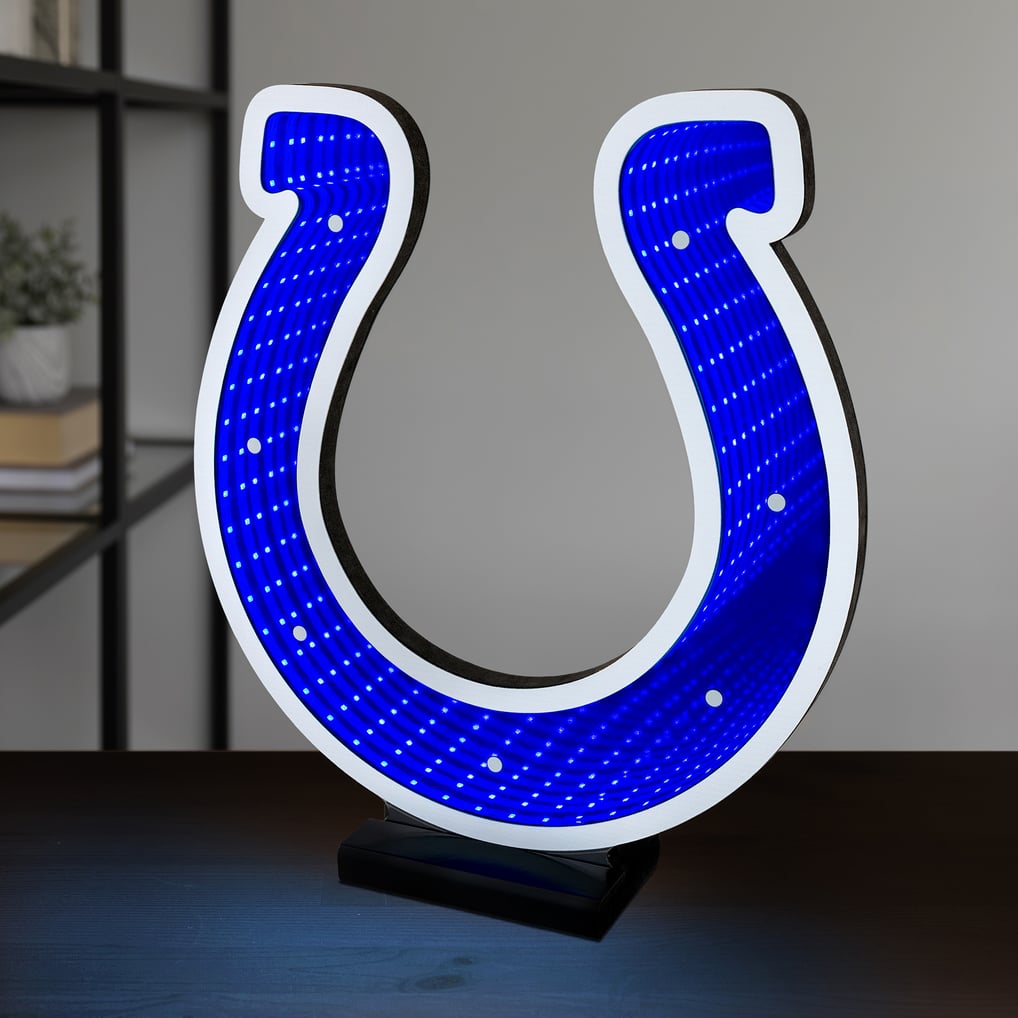 Indianapolis Colts LED Infinity Logo Light