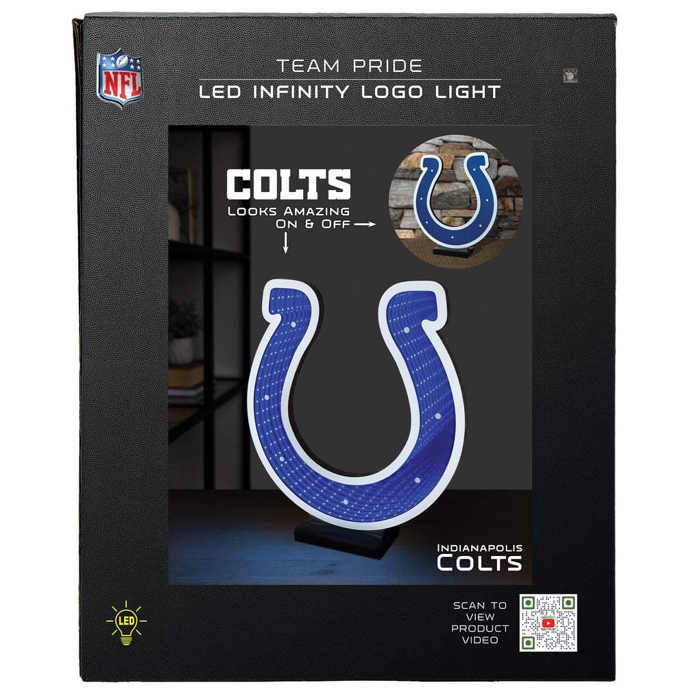 Indianapolis Colts LED Infinity Logo Light