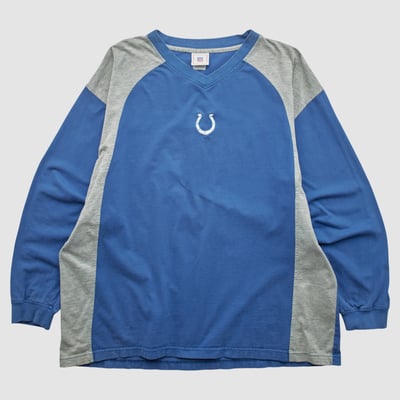 Indianapolis Colts NFL 2000s Long Sleeve T-shirt - Blue - 2XL by Fanatics Real Vintage