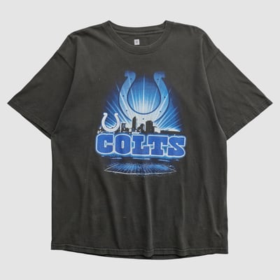 Indianapolis Colts NFL 2000s T-shirt - Black - XL by Fanatics Real Vintage