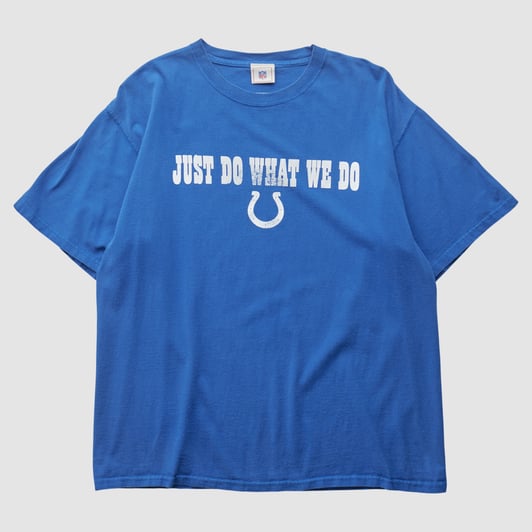 Indianapolis Colts NFL 2000s T-shirt - Blue - XL by Fanatics Real Vintage