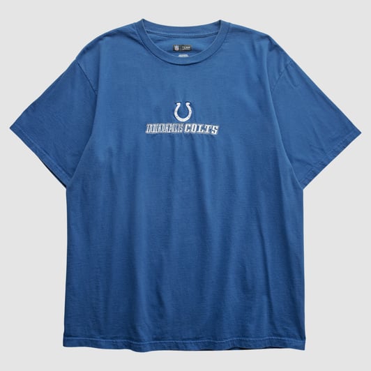 Indianapolis Colts NFL 2010s T-shirt - Blue - L by Fanatics Real Vintage
