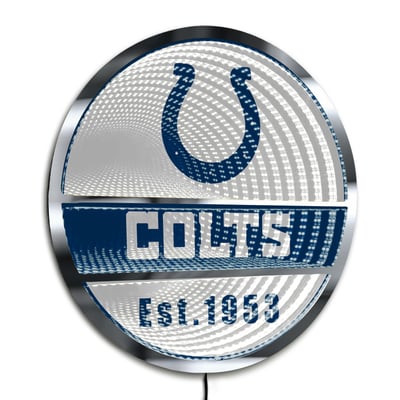 Indianapolis Colts Three-Cell Circular Infinity Light