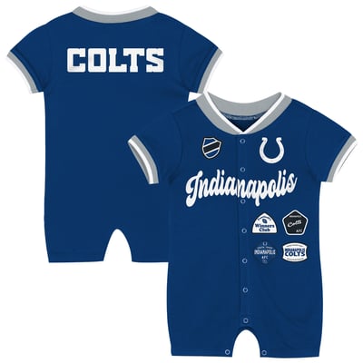 Indianapolis Colts Outerstuff Infant Pinch Romper - Royal