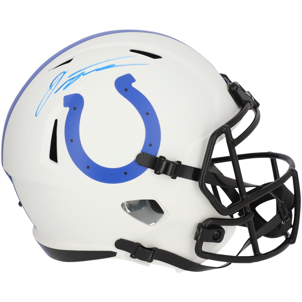 Jonathan Taylor Indianapolis Colts Fanatics Authentic Autographed Riddell Lunar Eclipse Alternate Speed Replica Helmet