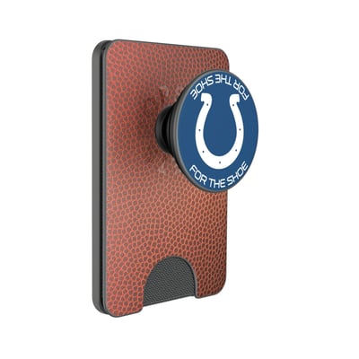Indianapolis Colts Keyscaper Football PopSockets Magnetic Wallet