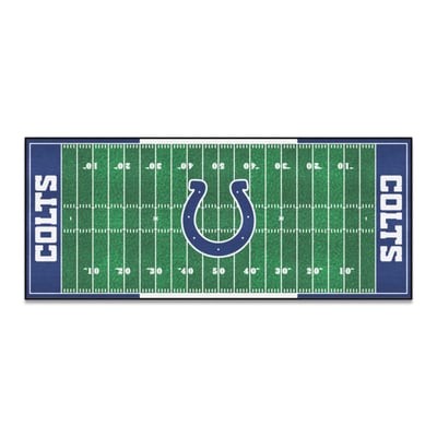 Indianapolis Colts Logo Brands 30" x 72" Football Field Runner