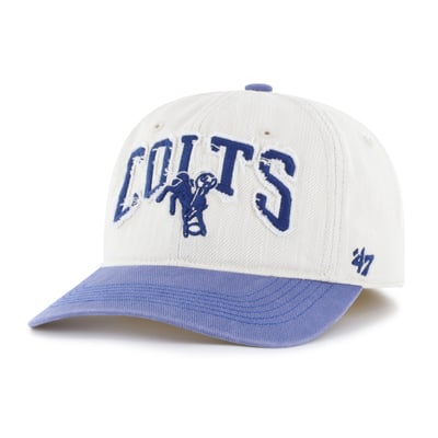 Indianapolis Colts '47 Throwback Groton Franchise Fitted Hat - Natural