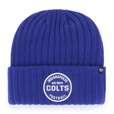  Indianapolis Colts '47 Ribbed Snowdrift Cuffed Knit Hat - Royal