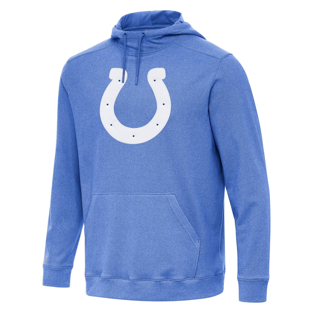 Indianapolis Colts Antigua Cloud Pullover Hoodie - Heather Royal