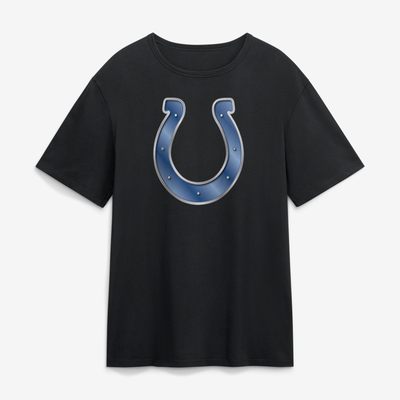Indianapolis Colts  Forged Mascot T-Shirt - Black