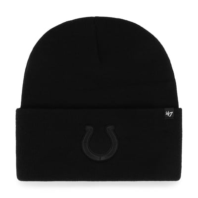 Indianapolis Colts Carhartt x '47 Cuffed Knit Hat - Black