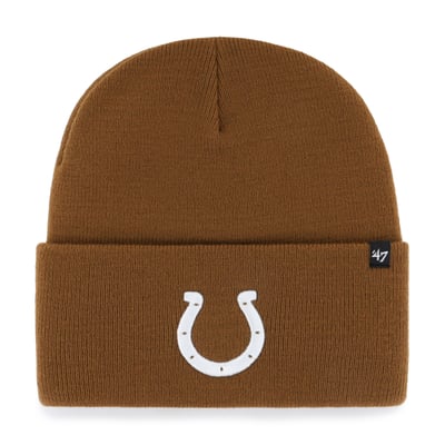 Indianapolis Colts Carhartt x '47 Cuffed Knit Hat - Brown