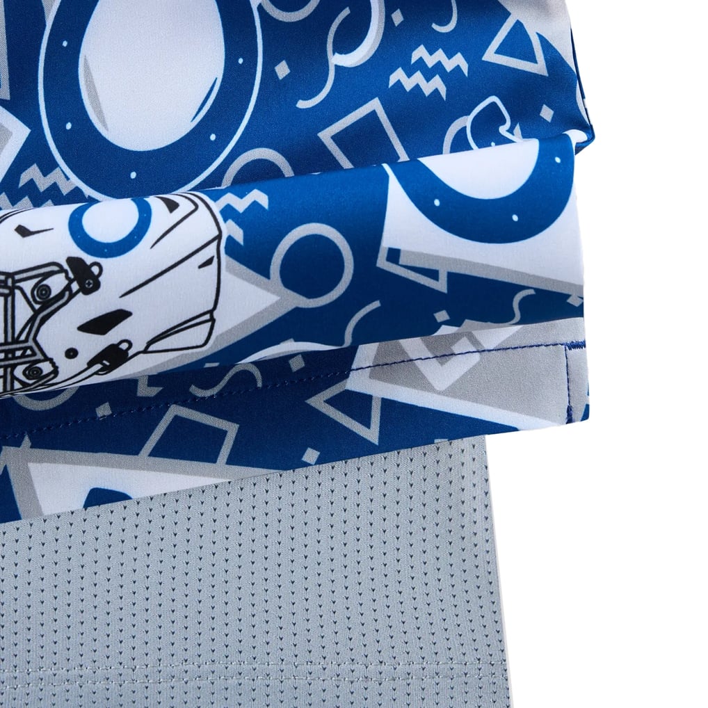 Indianapolis Colts Chubbies Game Day Fit Classic Lined Swim Trunks - Blue