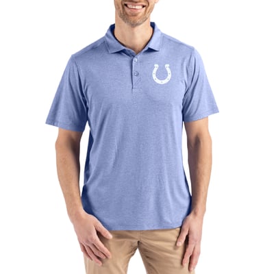  Indianapolis Colts Men's Cutter & Buck Coastline Epic Comfort Eco Recycled Polo - Purple