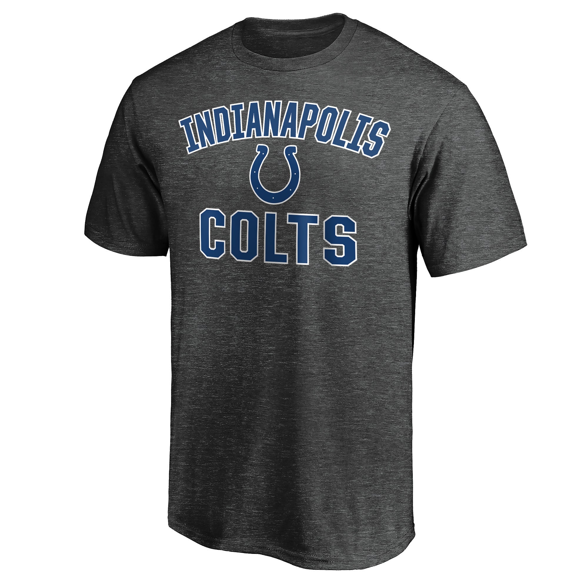 Men's Fanatics Heather Charcoal Indianapolis Colts Victory Arch T