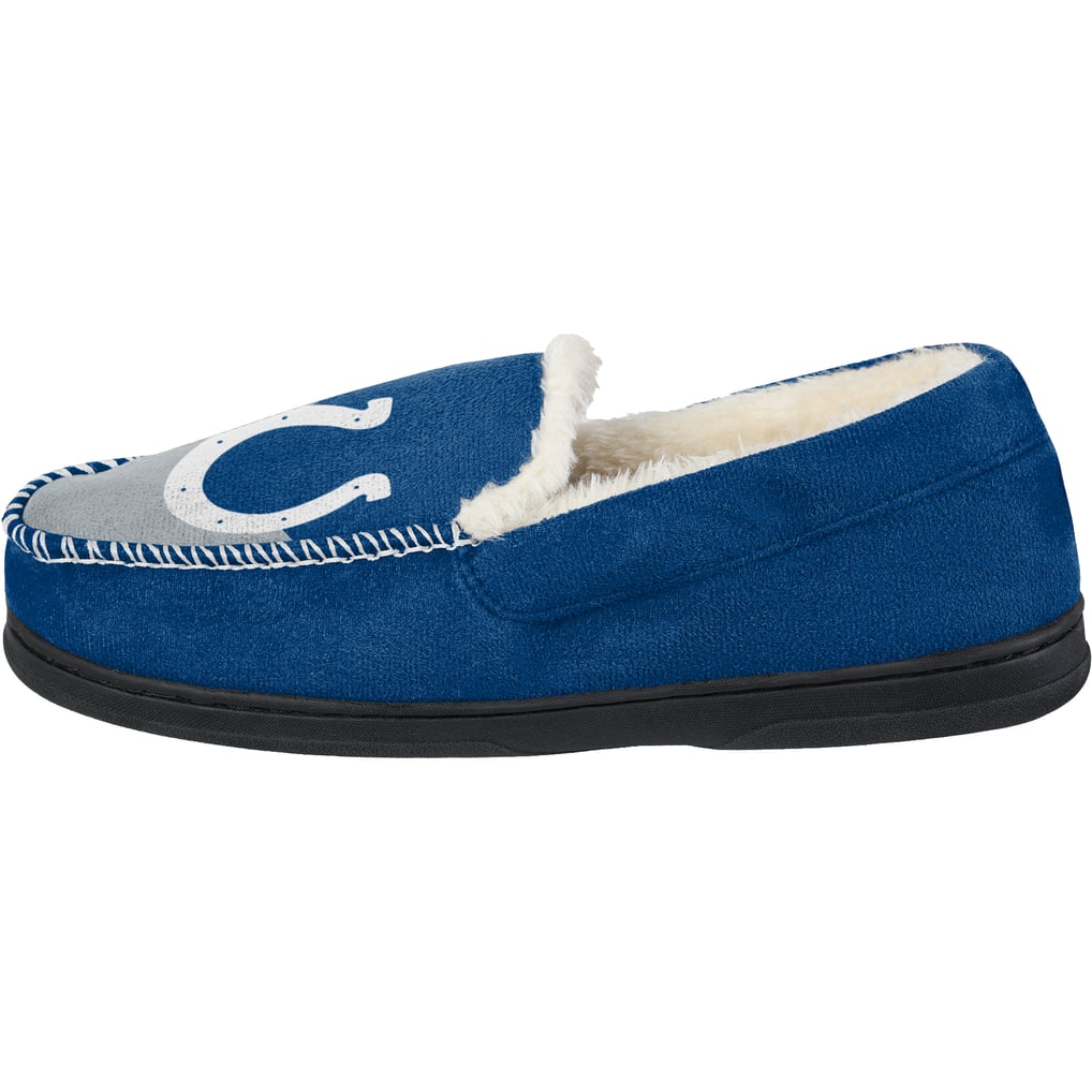 Indianapolis Colts FOCO Colorblock Moccasin Slippers