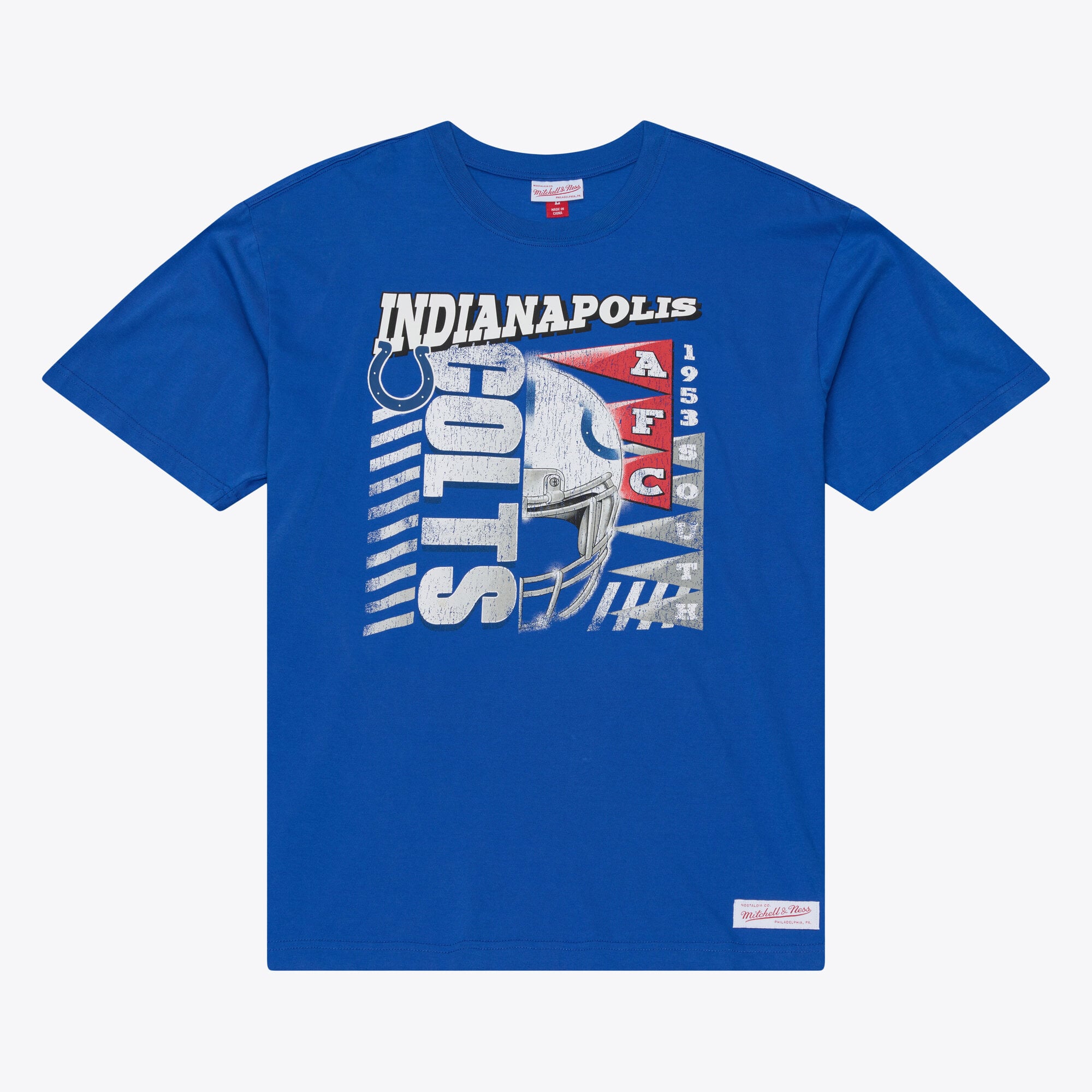 Mitchell & Ness Indianapolis Colts Royal Core Essentials Street Graphic ...