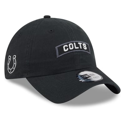 Indianapolis Colts New Era 2026 Salute To Service Casual Classic Adjustable Hat - Black