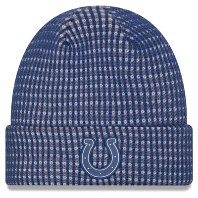 Indianapolis Colts New Era 2026 Sideline Cold Weather  Cuffed Knit Hat - Royal