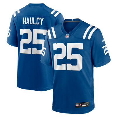 A.J. Haulcy Indianapolis Colts Nike Team Game Jersey - Royal