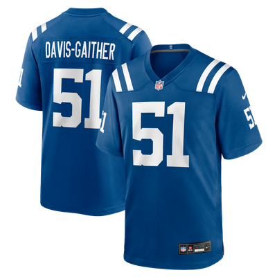 Akeem Davis-Gaither Indianapolis Colts Nike Team Game Jersey - Royal