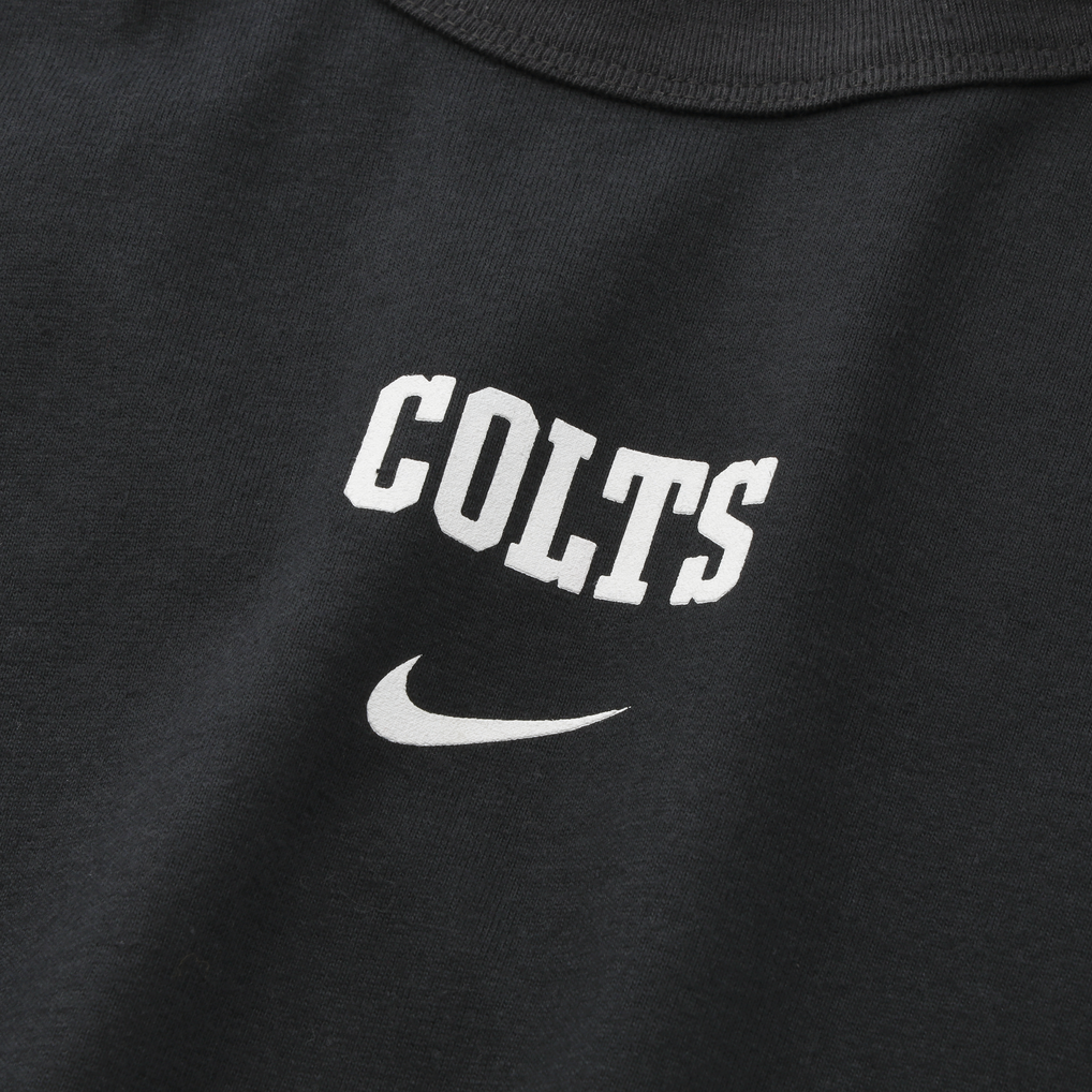 Men's Indianapolis Colts Nike Black 2026 Rivalries Collection Max90 T-Shirt