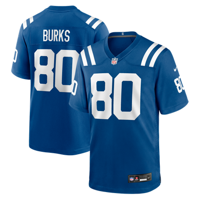 Deion Burks Indianapolis Colts Nike Team Game Jersey - Royal